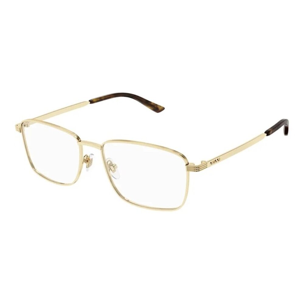 NEW GUCCI GG1882O 002 EYEGLASSES GOLD MEN EYEWEAR GUCCI